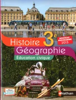 Histoire-Géographie + Éducation civique 3e 2011 - manuel - format compact