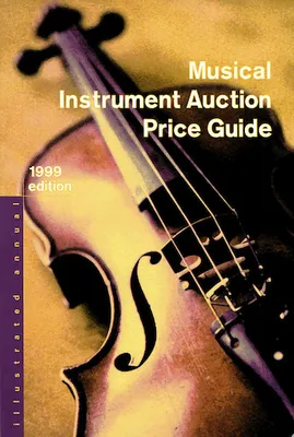 MUSICAL INSTRUMENT AUCTION PRICE GUIDE, 1999 ED. LIVRE SUR LA MUSIQUE