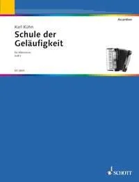 Schule der Geläufigkeit, nach Etüden von Czerny, Bertini, Lemoine u.a.. accordion.