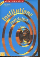 Institutions judiciaires, 5eme édition