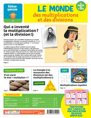 LE MONDE des multiplications et des divisions - Editions spéciale N°4