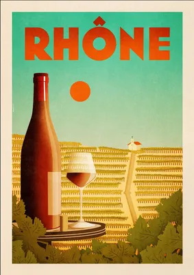 Affiche Rhône