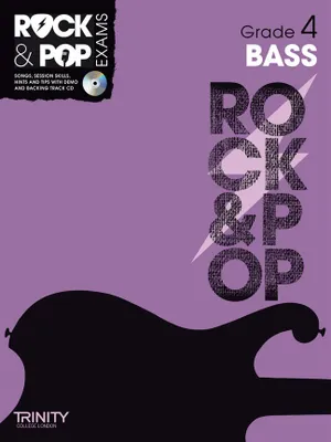 Rock & Pop Exams: Bass Grade 4-CD, Bass Guitar Teaching