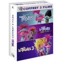 Coffret Les Trolls - 1 à 3 - DVD