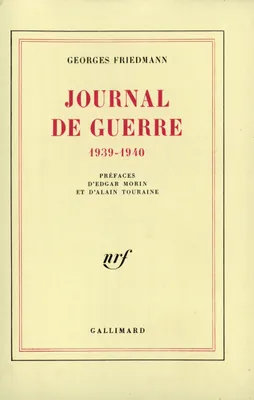 Journal de guerre, (1939-1940)