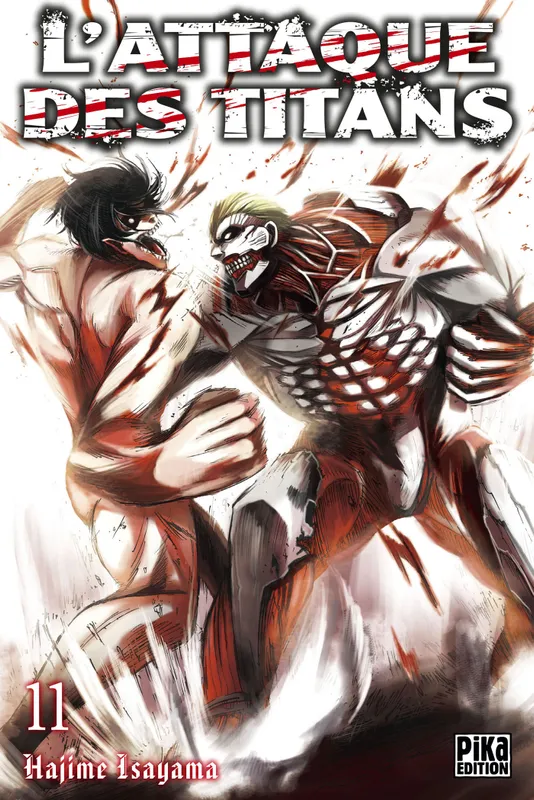 Livres Mangas Seinen 11, L'attaque des titans Hajime Isayama