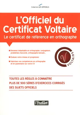 L'officiel du certificat Voltaire