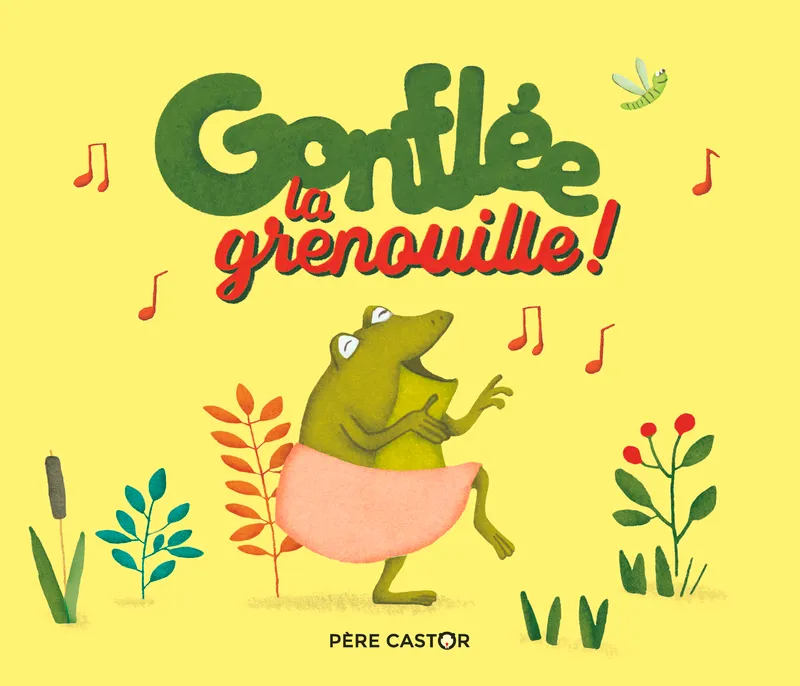 Livres Jeunesse de 3 à 6 ans Albums Gonflée la grenouille ! Jean de La Fontaine, Zemanel