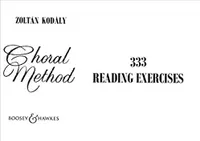 Choral Method, 333 Reading Exercises. children's choir.