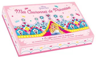 DISNEY PRINCESSES - Coffret Couronnes de Princesses, Crée tes Couronnes de Princesses