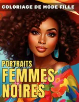 100 portraits de femmes africaines, Coloriage de mode fille