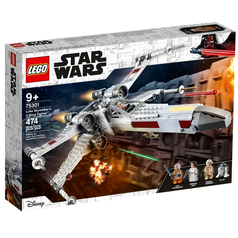Jeux et Jouets Jeux de construction Lego, briques et blocs 75301 STAR WARS Le X-Wing Fighter de Luke Skylwalker Jeu de construction