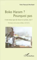 Boko Haram ? Pourquoi pas, C'est mieux que de mourir en prison, non ? - Chroniques de la prison de Bafia, 2010-2014