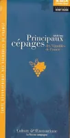 Carte des Principaux Cépages des Vignobles de France (carte pliée)