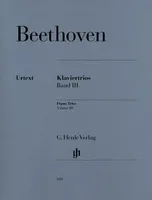 Piano Trios, Volume III, Urtext Edition