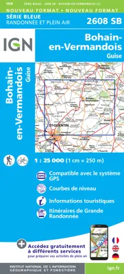 Série bleue [nouveau format], 2608SB, 2608Sb Bohain-En-Vermandois/Villers-Outreaux