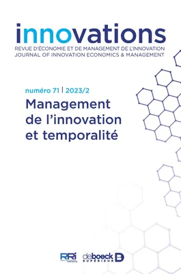 Innovations n° 71, Management de l'innovation et temporalité