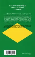 L'ACTION POLITIQUE DES SANS-TERRE AU BRESIL