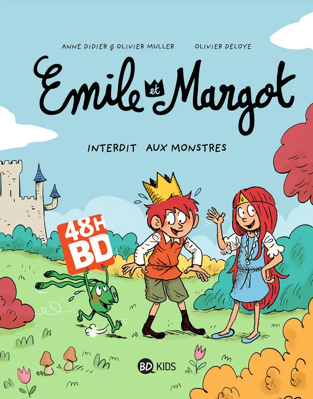 Livres BD BD jeunesse Emile et Margot T1 - Interdit aux montres Didier, Anne