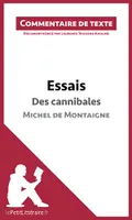 Essais - Des cannibales de Michel de Montaigne (livre I, chapitre XXXI) (Commentaire de texte), Commentaire et Analyse de texte