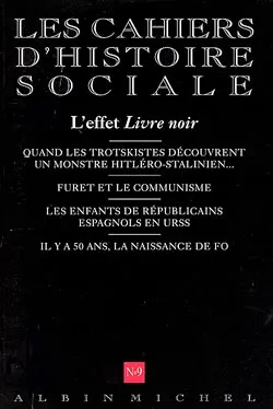 n° 9 - L'Effet Livre noir, Les Cahiers d'histoire sociale