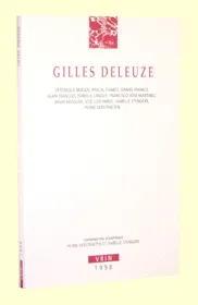 Livres Sciences Humaines et Sociales Philosophie Gilles Deleuze Isabelle Stengers, Pierre Verstraeten