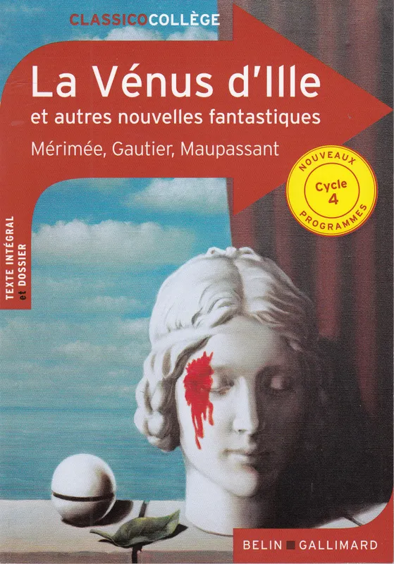 La Vénus d'Ille et autres nouvelles fantastiques Théophile Gautier, Prosper Mérimée