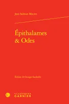 Epithalames et odes