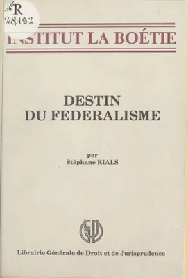 Destin du fédéralisme