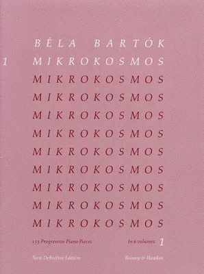 Vol. 1, Mikrokosmos, 153 Pièces de piano progressives. Nos. 1-36. Vol. 1. piano.