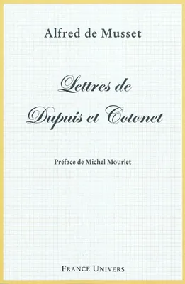 Lettres de Dupuis et Cotonet
