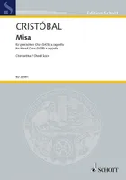Misa, mixed choir (SATB) a cappella. Partition de chœur.