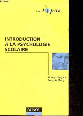 Introduction à la psychologie scolaire