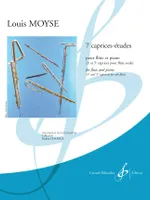 7 caprices-études, Pour flûte et piano (3e et 5e caprices pour flûte seule)