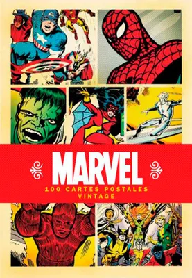 Marvel / coffret 100 cartes postales