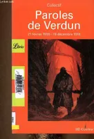 Paroles de Verdun, la bande dessinée