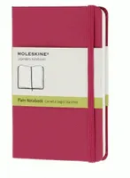 Carnet - Format poche - Pages blanches - Couverture rigide - Rose