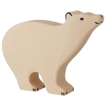 Ours polaire figurine