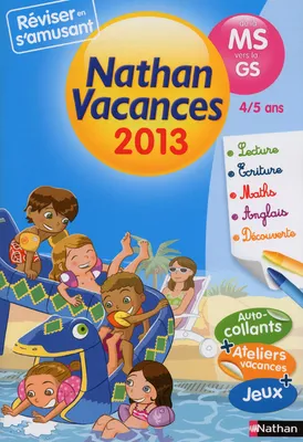 Nathan Vacances Maternelle- De la MS vers la GS