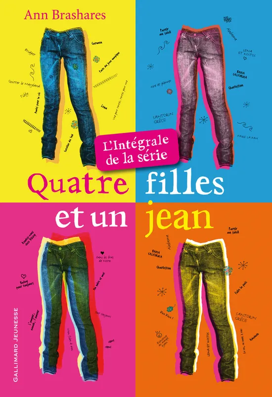 Livres Ados et Jeunes Adultes Les Ados Romans Littératures de l'imaginaire Quatre filles et un jean L'intégrale Ann Brashares