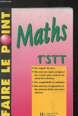 Maths - 1e STT