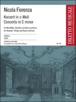 Konzert in c-Moll für Blockflöte, Streicher und Basso continuo