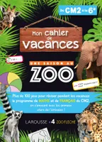Mon cahier de vacances Une saison au zoo, du CM2 à la 6e / plus de 100 jeux pour réviser pendant les