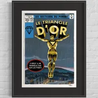 Tirage d'Art Le Triangle d'Or
