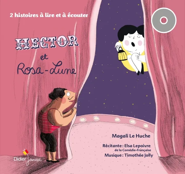 Jeux et Jouets Musique CD / livres CD Hector et Rosa-Lune, Deux histoires à lire et à écouter Magali Le Huche