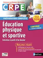 Education physique et sportive - Préparation complète - Oral - Concours professeur des écoles - 2018