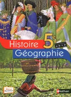 Histoire-Géographie 5ème 2010 - manuel grand format, programme 2010
