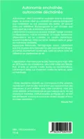 Livres Féminismes et LGBT++ Sociologie de genres Autonomie enchaînée, autonomie déchaînée, [forum du 24 mars 2012, Paris] Maudy Piot