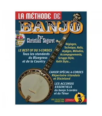 La méthode de banjo, Le best of du 5-cordes, tous les standards du bluegrass et de la country