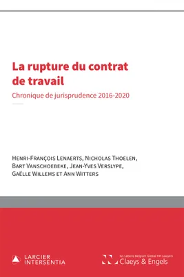 La rupture du contrat de travail, Chronique de jurisprudence 2016-2020